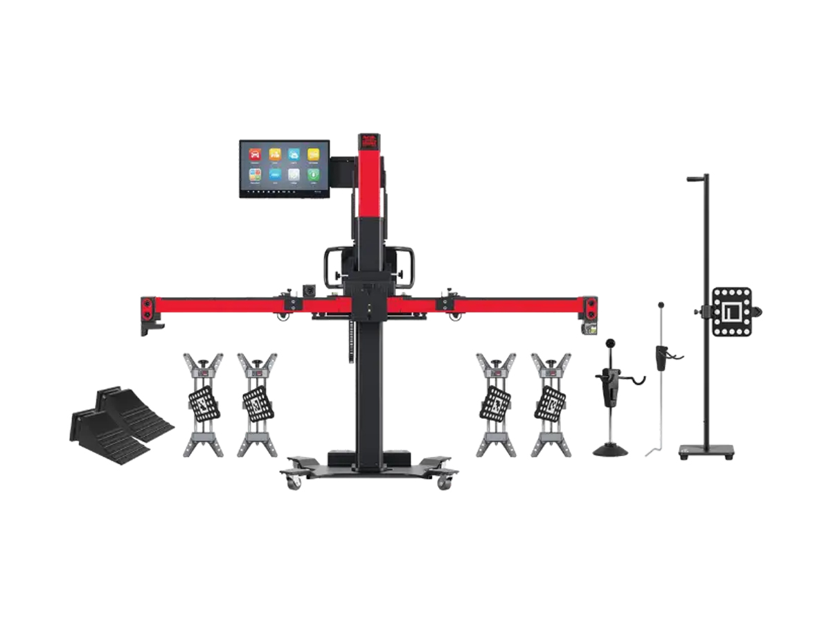IA900WA Kit básico de calibración ADAS con abrazaderas de llanta